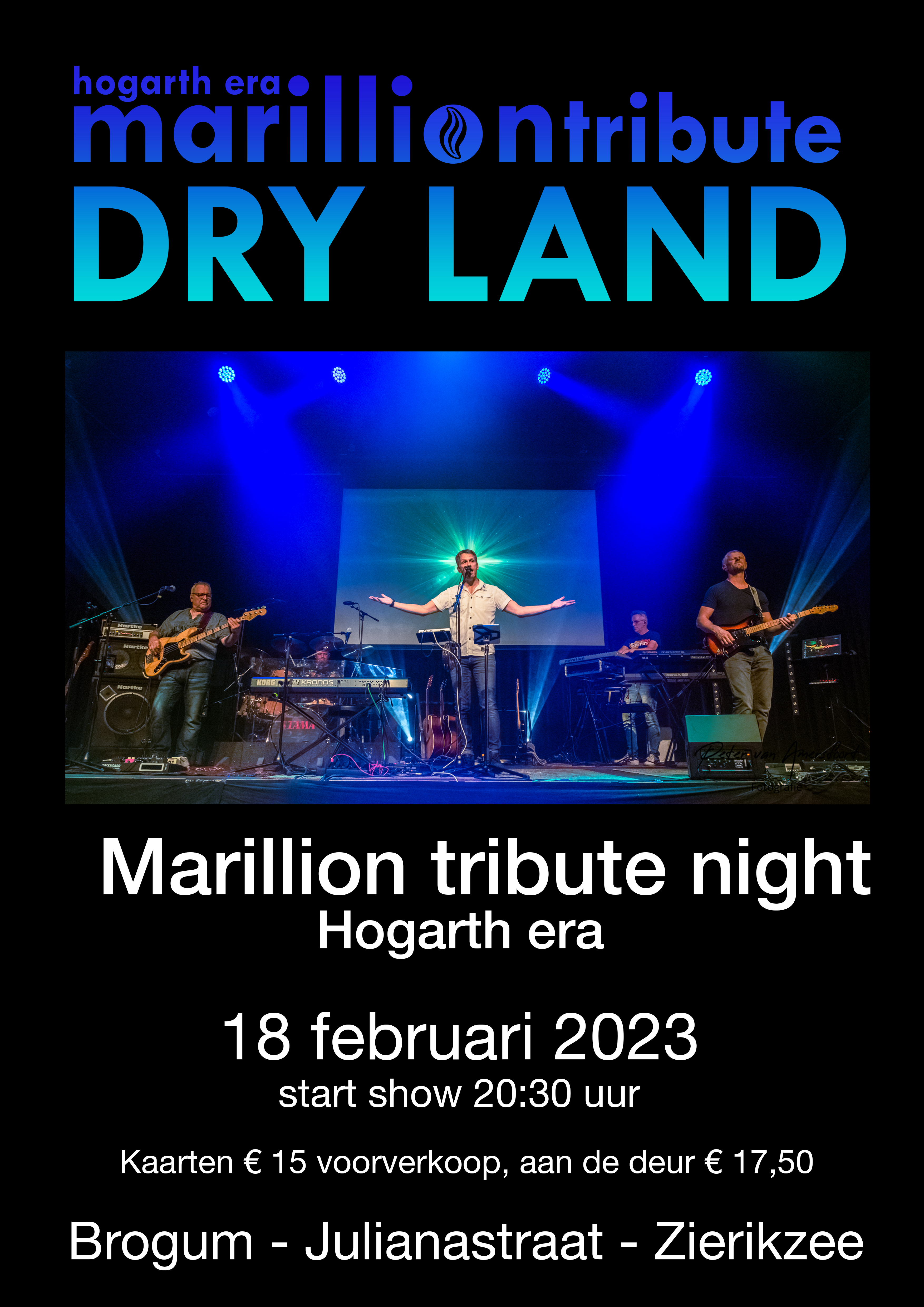 Tribute to marillion Dry Land Brogum 18 -02-2023