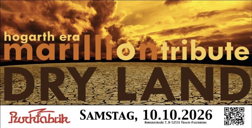 Marillion Tribute Dry Land in RockFabrik Duitsland