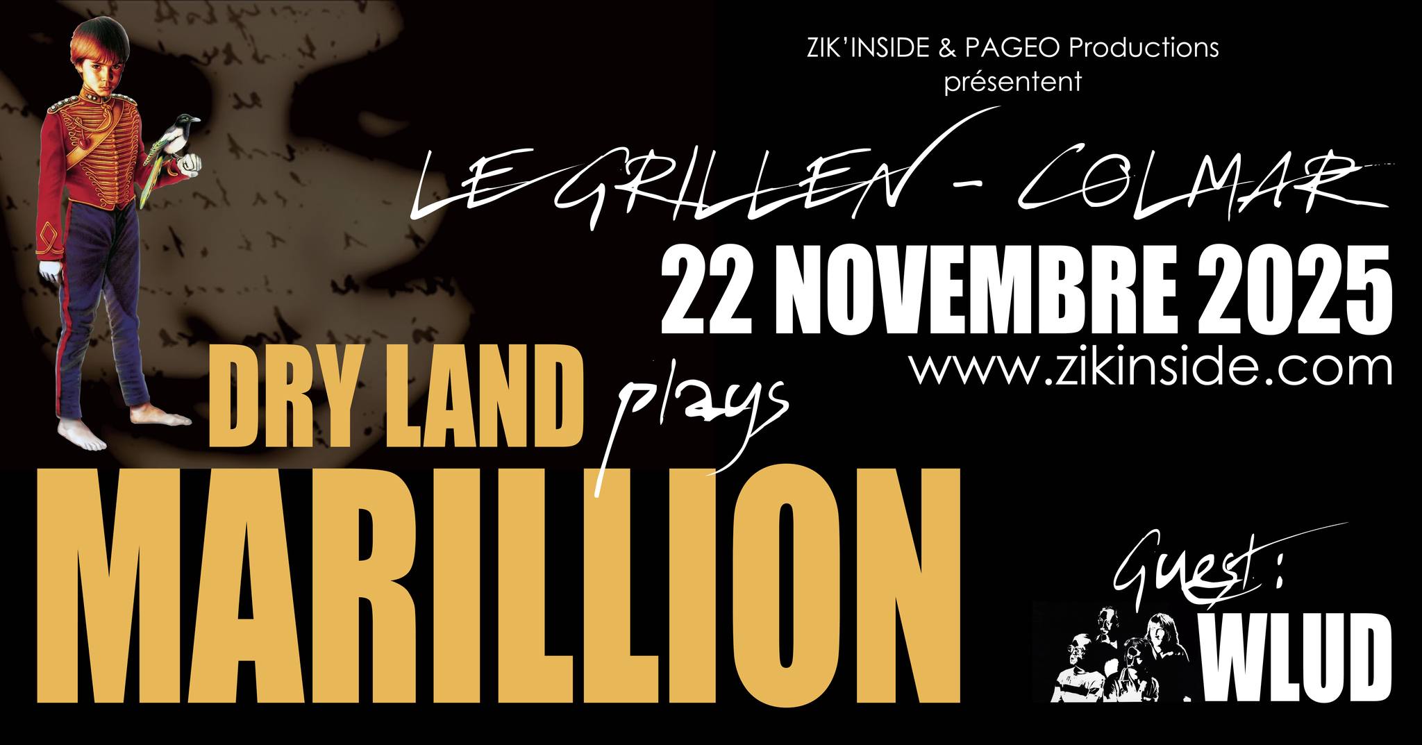 Dry Land Marillion Tribute and WLUD Colmar
